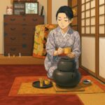アニメに変換された写真